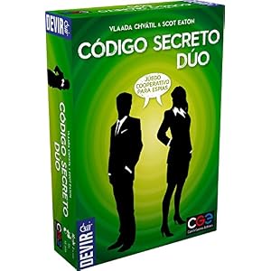 Devir – Código Secreto Dúo, Juego de mesa con Amigos, Juego para fiestas, para 2 Adultos (BGCOSED)