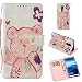 Produktbild HuaWei Mate 10 Pro Hülle,Alfort HuaWei Mate 10 Pro Schutzhülle, Simulations Retro Ledertasche Wallet Lederhülle PU Leder Tasche Case Cover für HuaWei Mate 10 Pro Smartphone (glücklich Bär)