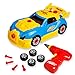 Produktbild Take Apart Spielzeug-Rennwagen, Bauspielzeug-Set für Kinder, zum Bauen Ihres eigenen Autos, 30-teilig mit Werkzeug, Bohrer, realistische Geräusche und Lichter, tolles Geschenk für 3 Jahre alte Jungen