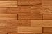 Produktbild wodewa Wandverkleidung Holz 3D Optik I Doussie I 1m² Wandpaneele Moderne Wanddekoration Holzverkleidung Holzwand Wohnzimmer Küche Schlafzimmer I Geölt