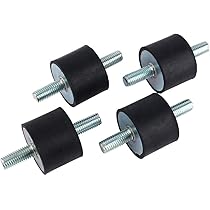 8-tlg. Anti-Vibration Mounts Set - Gummipuffer M6 & M8 Für Motoren & Pumpen