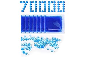 BuYou Gel Ball Blaster AMMO 70,000 pcs Refill Electric Gel Blaster 7-8mm for Teenagers and Adults 14+