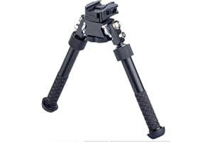 Paike Bipiede regolabile per fucile tattico da 6'- 9', leva di sgancio rapido CNC per montaggio su guida Picatinny