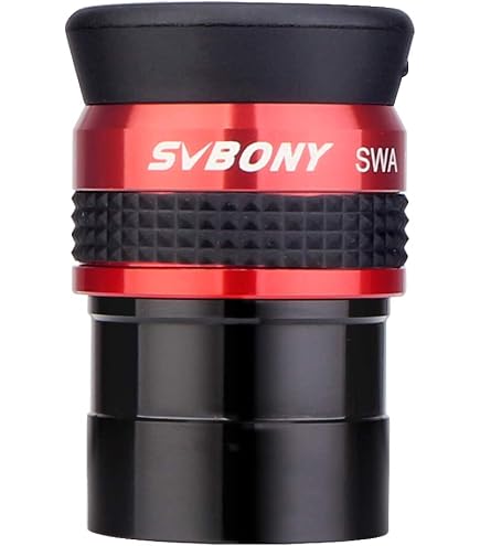 Oculaire Super Plössl Omegon 40mm 1.25'' - Champ Vision 52° - Pour Télescopes Astronomie - Revêtement Multicouche