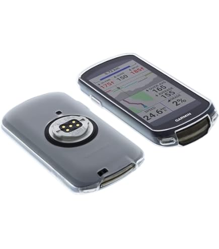 Garmin Edge 1040 Solar Coque Silicone Vert Pour Système De Navigation Portable