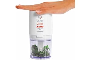 SEB, Valentin Mini Chopper 2 in 1, Zutaten hacken und fein hacken, bis zu 40g/100ml, Weiß