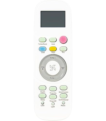 ALLIMITY Telecomando Universale Per Condizionatore MIDEA, Modelli RG52A8/BGEF, RG52A8-BGEF, G52A8BGEF