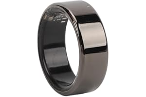 DIYEENI Anello Intelligente con Monitoraggio della Salute, Modalità Multisport - Ultra Impermeabile IP68, Durata della Batteria di 7 Giorni, Regali Ideali per le Occasioni - App