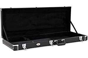gear4music Guitar Hard Case for Electric Guitars - Lockable with Plush Lining