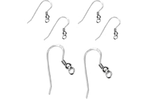 My-Bead 3 paia orecchini 18mm argento 925 senza nichel alta qualità da gioielliere DIY