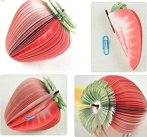 1Pc Notepad Memo Sticky Shape Fruits Note Pads Portable Scratch Paper Notepads