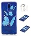 Price comparison product image Coque Housse Etui pour Huawei Mate 10 Lite, Huawei Mate 10 Lite Coque en Silicone, Huawei Mate 10 Lite Silicone Coque Housse Transparent Etui Gel Slim Case Soft Gel Cover, Etui de Protection Cas en caoutchouc en Ultra Slim Souple PU Bumper Cas Case Cover Coque Couverture Etui pour Huawei Mate 10 Lite + porte-clés( S ) (1)