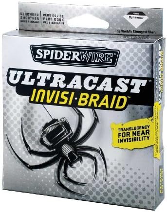 Spiderwire Ultracast Fishing Line, 30-Pound Test, 125-Yard Spool, Clear by Pure Fishing