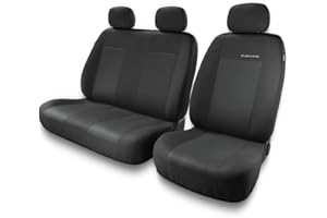 Mossa Housses de siège adaptées pour Mercedes-Benz Vito (2014-2019) - Housse Siege Voiture universelles - Couverture Siege - BE-3