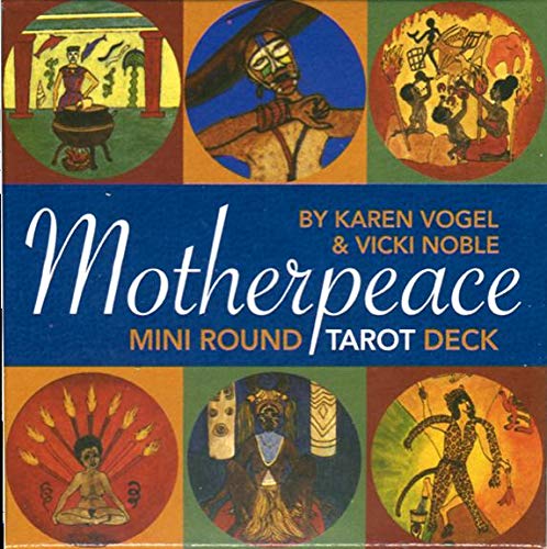 Mini Motherpeace Round Tarot Deck (Cards)