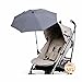 Deluxe Pram ,Stroller, Buggy, Universal Parasol Anti UV 50 -GREY