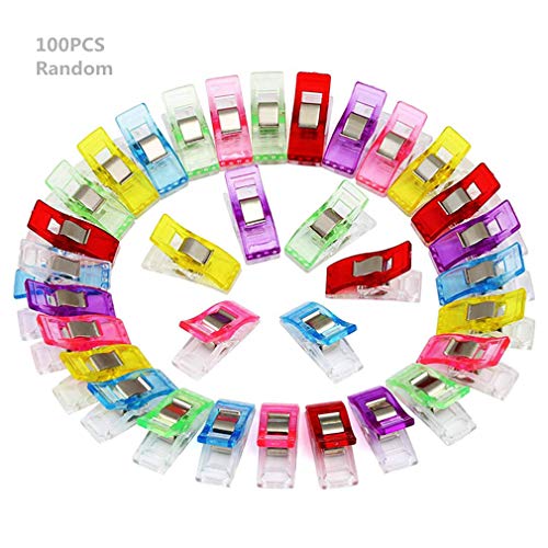Générique 100pcs Clips de unión para Coser Crafting Wonder Clips Craft Clips Accesorios para acolchar por TheBigThumb
