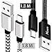 Price comparison product image Google Pixel 2 Charging Cable,USB Type C Cable,[2M 2Pack]Extra Long Braided Fast Charger Cord,MATEIN USB C to USB A Charger Cable for Pixel XL,Galaxy S9 S8 Plus,Samsung Galaxy Note 8,LG V30/V20/G6/G5