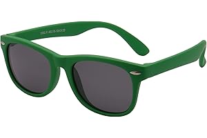 bingdwendwen Polarisierte Sonnenbrille für Kinder, TPEE, flexibler Rahmen, für Mädchen und Jungen