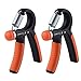 Price comparison product image Kootek Hand Grip Strengthener Strength Trainer Adjustable Resistance 22-88 Lbs Arm Hand Exerciser Non-slip Gripper for Athletes Pianists Kids by Kootek