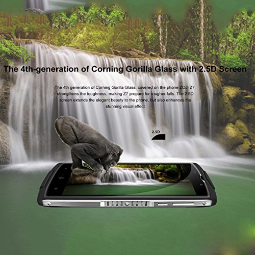 Telefonia Mobile Smartphone in offerte, HOMTOM ZOJI-Z7 5.0 inch 1280 x 720 Pixels HD Schermo Dual SIM Quad Core IP68 Android 6.0 Smartphone con Sensore Fingerprint, 2MP/8MP, 2GB RAM 16GB ROM, 3000mAh