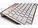Produktbild OHlive Großartig Ultradünne USB Wireless Ergonomic Soundless Tastatur (Roségold)