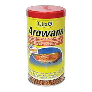 Tetra Arowana Large Carnivorous Tropical Fish Food Pellets 340grams/1000ml