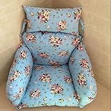 Acolchado Del Asiento, Cojín Trasero, Apoyabrazo, Todo En Una Pieza-todo El Tiempo Colgante Cesta Silla Cojín Kit Incluye Cojín De Asiento Y Almohada De Cabeza Attchable, Viene Con Lazos, Perfecto Para Tu Colgante Silla Cesta, Silla De Oficina O Cocina,Mecedora, Cojines De Silla De Patio, Silla De Comedor, Silla De Mimbre, Silla De Madera, Silla Redonda, Coche, Camión, Silla, Asientos Del Estadio, Etc..