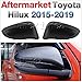 Produktbild Tunez Schwarz Seite Mirror Cover für Hilux TRD 2016 2017 2018 GUN1 INVINCIBLE