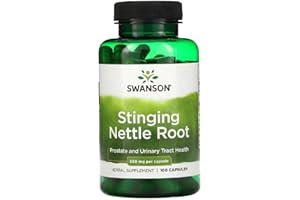 SWANSONS Swanson - Stinging Nettle Root | Herbal Support for Prostate and Joint Health | 500mg Capsules - 100 Count