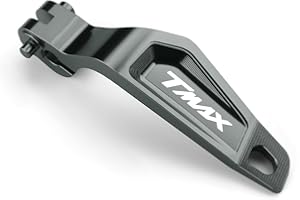 Modeer Per TMAX560 TECHMAX TMAX 530 DX/SX TMAX 500 moto CNC alluminio leva freno di stazionamento accessori (grigio)
