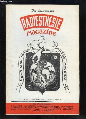 Radiesthésie - Psychic - Magazine N°89 : La science des nombres - Magie africaine (suite) - Les ondes nocives - Le coin de l'astrologie.