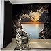 Produktbild Mkkwp Moderno 3D Estereoscópico Papel Tapiz Foto Salón Dormitorio Tv Papel Tapiz De Fondo Hermoso Paisaje Marino Cueva Pared Mural Papel De La Pared200Cmx140Cm