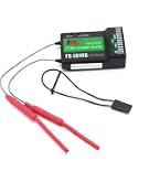 DTXMX Flysky FS-i6 6CH 2.4G RC télécommande Émetteur et Récepteur iA6B AFHDS 2A Contrôleur Radio pour RC FPV Drone Quadricoptère voilure Fixe Mode- 2, 15 ans et plus