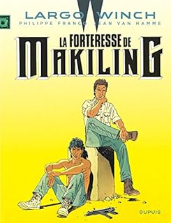 jaquette livre Largo Winch - tome 7 - La Forteresse de Makiling (grand format)