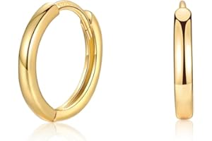 MASOP Ohrringe Silber,Creolen Silber 925 Stecker 8/10/12mm Damen Frauen Mädchen Herren