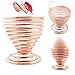 Produktbild IBEET Schönheit Make-up Schwamm Blender Halter, vergoldeten Gold Platte Schwamm Unterstützung, Anti-mikrobielle Breathable Make-up Schwamm Trocknen Stand Storage - One Piece