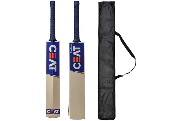 Pro Play Primium English Willow Cricket Bat Special Edition with Full Cane Handle Play for Lather Ball with Bat Cover (CEAT)
