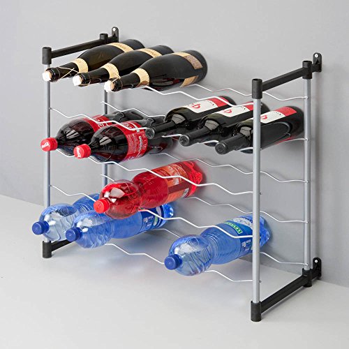 Metaltex 383730099 Flaschenregal für 30 Flaschen 58 x 26 x 53 cm Barolo - 2