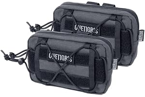OneTigris EDC Pouch Sac à Dos Horizontal pour Chien (1 Paire) Emballage Multiple