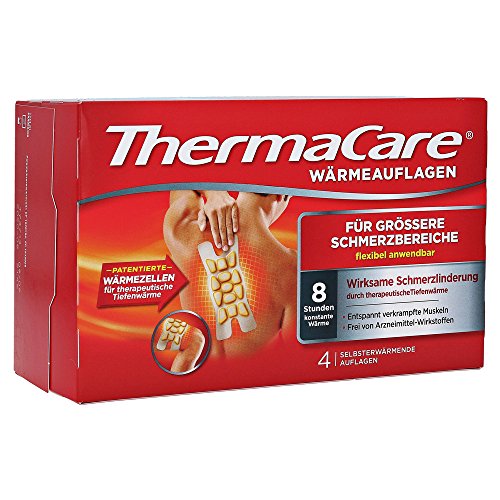 Preisvergleich Produktbild THERMACARE Rückenumschläge S-XL z.Schmerzlind, 4 Stück