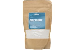 ‎RHEINNATUR RheinNatur Erythrit 500 g - Zuckerersatz ohne Kalorien mit 70% der Süßkraft von Zucker - Vegan, glutenfrei & für Diabetiker geeignet