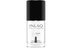 ‎INLAQ INLAQ® HEMA Free Nail Prep Dehydrator for Better Hold - Preparat do odtłuszczania i oczyszczania płytki paznokcia - 7 ml