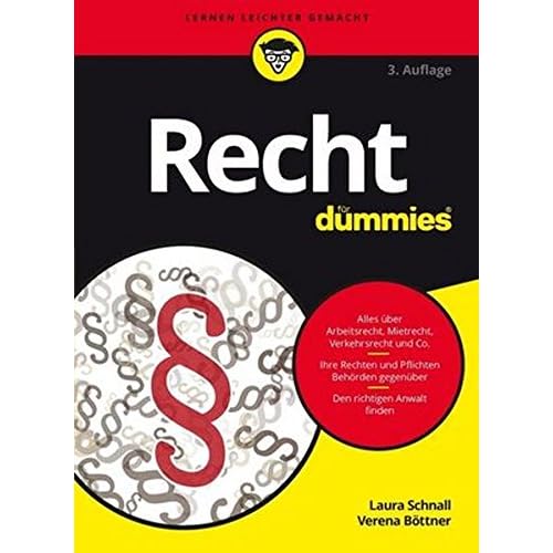 Recht für Dummies Recht für Dummies