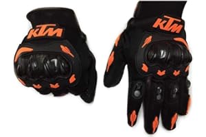 CHEETAH BEATING Cheetah Motorcycle Accessories - Winter & Goalkeeper Gloves, MTB Scooter Full Finger Gloves, Unisex, KTM Orange