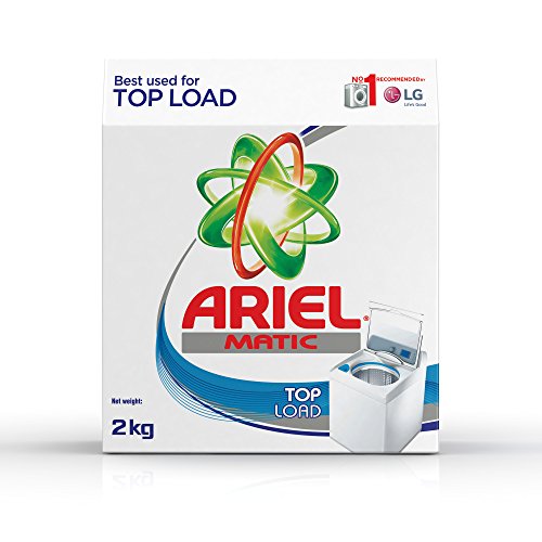 Ariel Matic Top Load Detergent Washing Powder - 2 kg RS.352 (18.00% Off) - Amazon