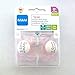MAM Style - I Love Mummy & I Love Daddy Soother Twin Pack - 0m+ (Pink)