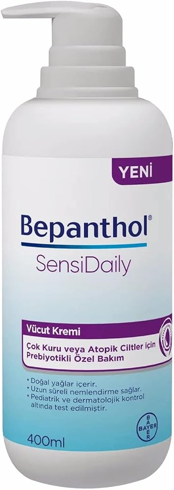 Bepanthol SensiDaily Pompalı 400 ml Vücut Kremi