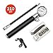 Produktbild Wankd Hochdruck-Gabel/Stoßpumpe/Inflator-Ballpumpe, tragbar, für Mountainbike, Rock/Shox, Motorpumpe, mit Entlüftungsventil, max. 210 PSI