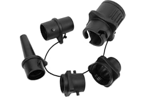Keenso Adattatore valvola Aria, connettore valvola Aria Kayak a Prova di perdite Adattatore Pompa Multifunzione Adattatore valvola Aria per gommone Accessorio tavola da Surf